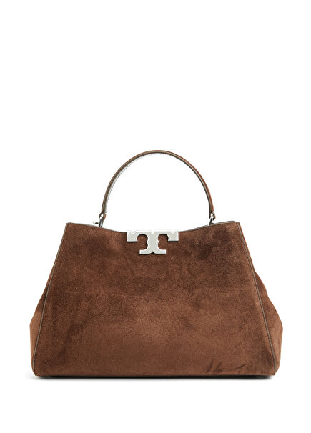 Eleanor Dark Brown Women's Suede Bag
